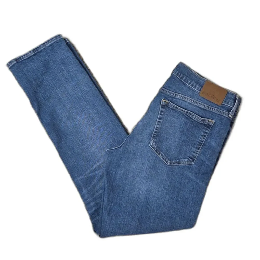 J. Crew Mercantile Jeans Men's 34 x 34 Straight Fit Signature Flex Medium Denim